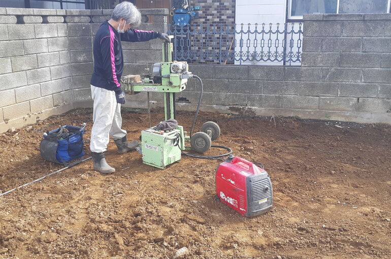 茨城県木造住宅。阿見町で新築工事。